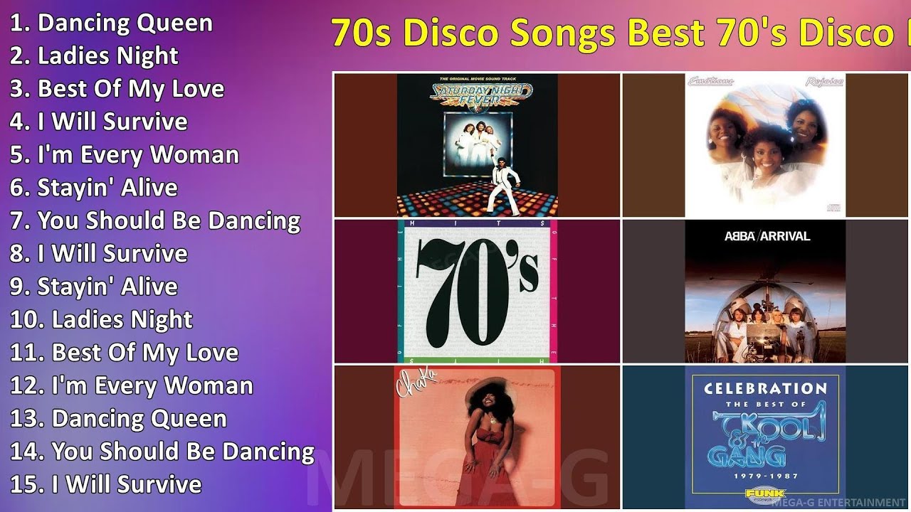 70s Disco Songs Best 70's Disco Music Hits ~ Greatest Disco Songs ...