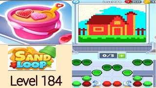 Sand loop level 184 fresh air home walkthrough solution