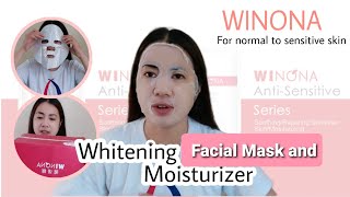 Winona Arbutin Whitening facial Mask Review