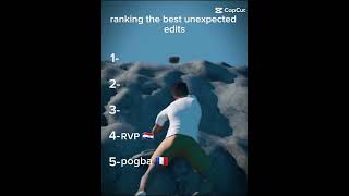 ranking best unexpected edits  #football #unexpected #edit