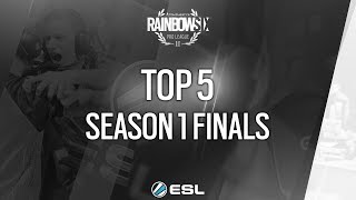 Rainbow Six Pro League - Top 5 of the Season 1 finals Katowice 2017