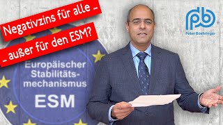 Negativzins für alle … außer für den ESM – Peter Boehringer spricht Klartext (59)