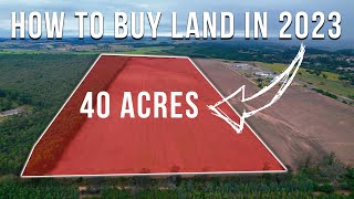 Tips For Buying Your First Farm: First Time Land Buyer