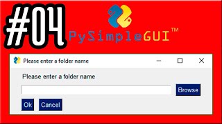 Python PySimpleGUI - Frame Image Listbox Menu Multiline Tutorial #04