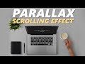 How to make a parallax scrolling effect - Tutorial