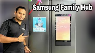 Samsung Spacemax Family Hub  Smart Refrigerator 2022 - Demo,Unboxing,Review