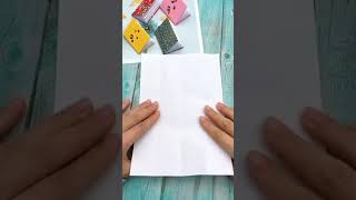 DIY how to make small dairy ll mini note book ll cute notebook ll 😘🥰