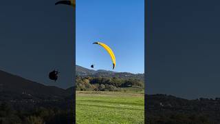 world first twist spiral landing🤯☠️🪂🪂🪂#paragliding #flying #landing #viralshort #trending #short