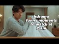 K-drama Funny Moments To Watch At 2 Am🦋✨|funny Drunk Moments🥴| Try Not To Laugh 😂||jangtan 💜✨|| ❤️