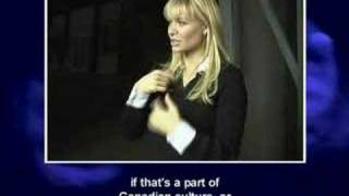 Deaf TV the Television Program Part 3- Deanne Bray, actress