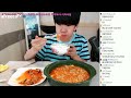 중3bj파투의 오징어짬뽕 라면 먹방 eating show