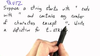 Quoted Strings - Programming Languages