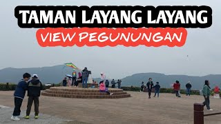 Taman  Bermain Layang layang  View Pegunungan  dihongkong.