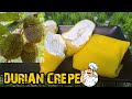 resepi mudah durian crepe