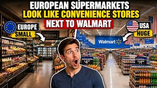 Why European Supermarkets Look Like Convenience Stores Next to Walmart