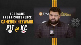 Postgame Press Conference (Wild Card at Chiefs): Cameron Heyward | Pittsburgh Steelers