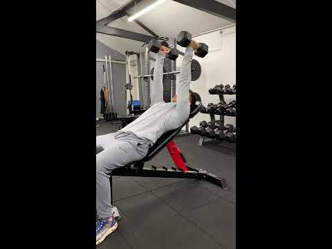 DLPT - Dumbbell Incline Skull Crushers - YouTube