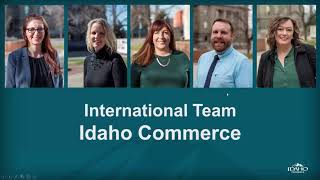 Idaho Export Partner Training - September 2020