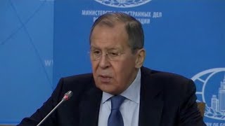 Russia's acting FM Lavrov criticizes U.S. for chaos in Middle East