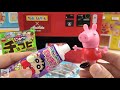 diy蠟筆小新可樂販賣機 小豬佩奇買飲料食玩玩具故事 diy crayon shinchan cola candy vending machine paper craft