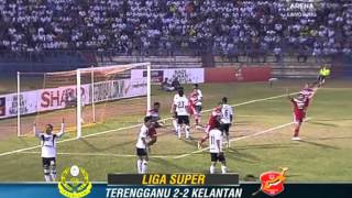 MSL - TERENGGANU  2 - 2 KELANTAN HIGHLIGHT 26.6.12