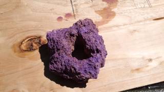 how to make diy purple live rock