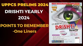EYE Drishti Current Affairs 2024 | EYE DRISHTI GHATNACHAKRA | Points to Remember- One liners