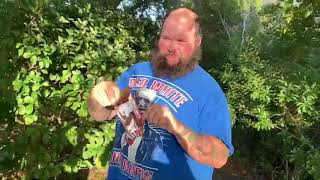 Instant Regret: fat guy puts Carolina Reaper up butt and eats one at same time