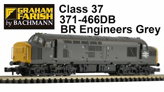 N gauge class 37 Graham Farish by Bachmann 371-466DB A look over a new purchase for less than £100