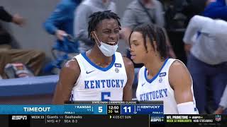 2020-2021 Kentucky vs Kansas (Champions Classic - Game 3)