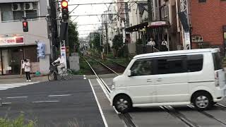 【都電荒川線】新庚申塚駅に早稲田行き