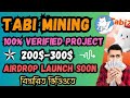 TabiZoo Mining Project |100% Verified Mining Project |New Telegram Bot Mining |binance lab supported