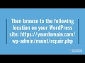 wordpress error establishing a database connection wp admin