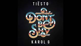 Tiësto, Karol G - Don't Be Shy (Audio)