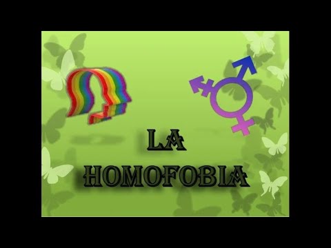 Presentacion De La Homofobia 1 - YouTube