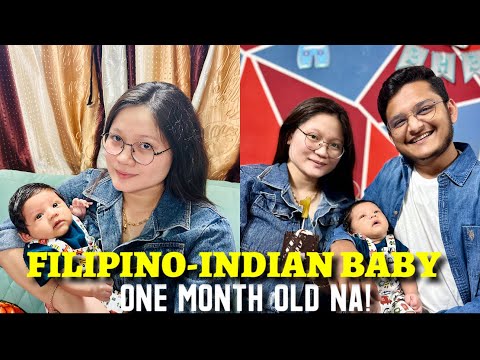 FILIPINO-INDIAN BABY, ONE MONTH OLD NA!