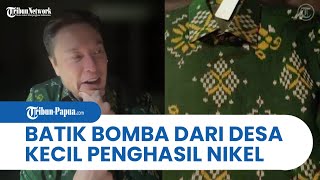 Momen Elon Musk Pakai Kemeja Batik Bomba Khas Sulawesi Tengah saat KTT B20, Sempat Singgung Nikel