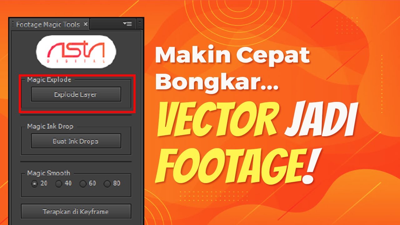 Demo Plugin Kelas Animasi Footage Shutterstock Explode Layer Youtube