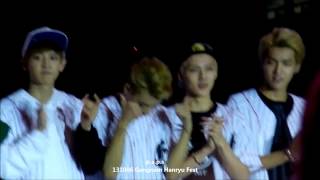 131006 EXO \u0026 Shinee (ending) @ Gangnam Hanryu Festival