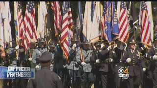 Massive Turnout At Slain Weymouth Sgt. Michael Chesna's Funeral