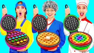 Me vs Grandma Cooking Challenge | Crazy Challenge by PaRaRa