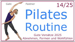 14/25🔹45 min. Pilates Routine | Kursstunde Powerhouse meets Stretch | ohne Geräte