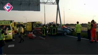 Ongeval op A4 bij Leidschendam