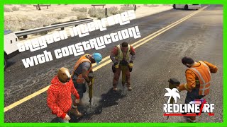 GTA 5 Roleplay - RedlineRP - Treyten Interferes With Construction! EP11