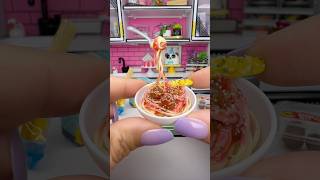 @officialminiverse Ultra Rare Spaghetti and Meatballs! 🍝 #miniverse #mini #miniature