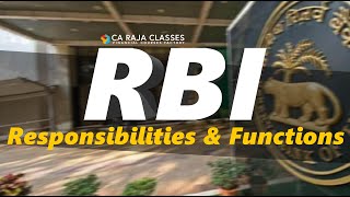 RBI - Responsibilities \u0026 Functions | Bank Audit A Complete Study |EDUC | www.carajaclasses.com