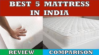 Best 5  Mattress in India | Review and Comparison