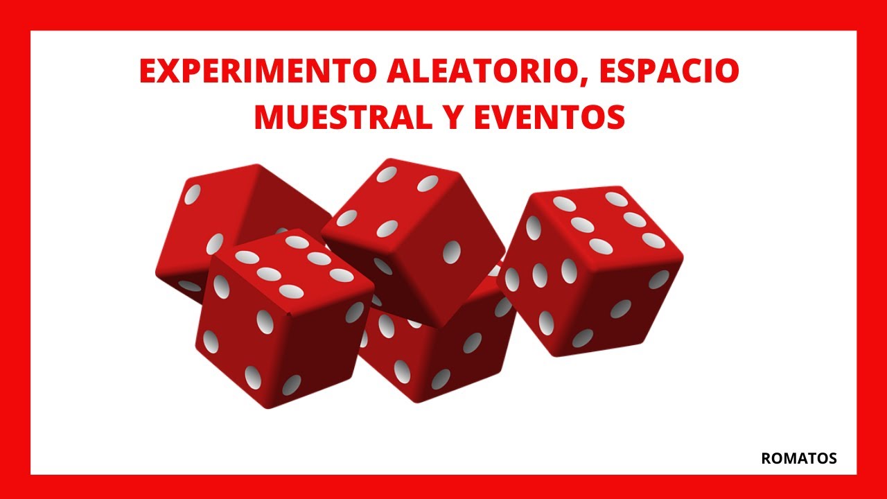 Experimento Aleatorio, Espacio Muestral Y Eventos - YouTube