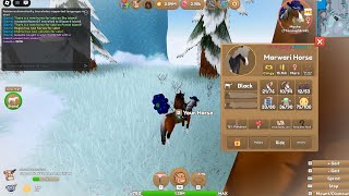 Catching IUH Marwari (OMG?!?!) - Wild Horse Islands Roblox