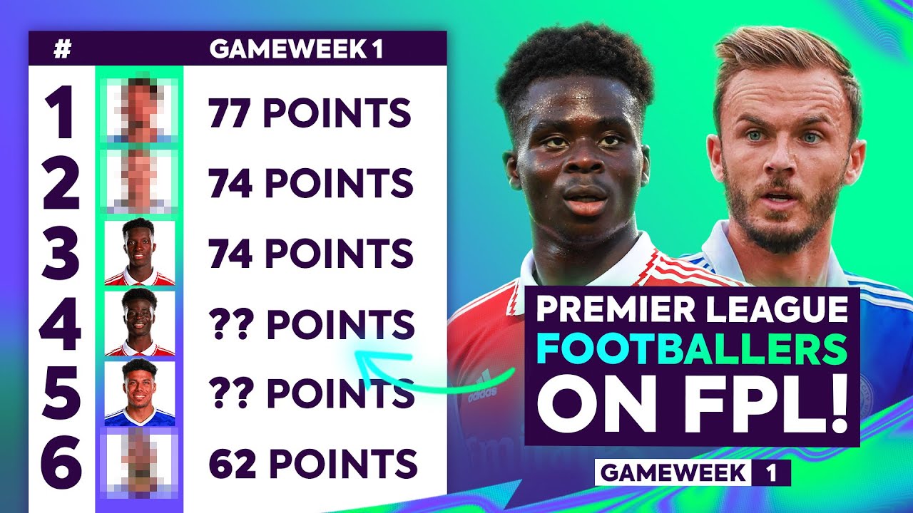 Rating Premier League Footballers’ FPL Teams Using AI | Gameweek 1 ...